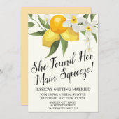彼女の大切な人を見つけた！ 🍋 招待状 (正面/裏面)
