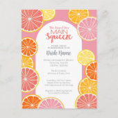 彼女の大切な人 ブライダルシャワー ポストカード (正面)