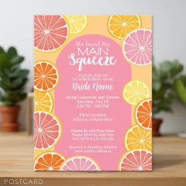 彼女の大切な人 ブライダルシャワー ポストカード