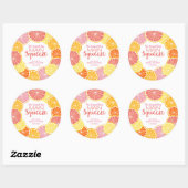 彼女の大切な人 ブライダルシャワー ラウンドシール (シート)