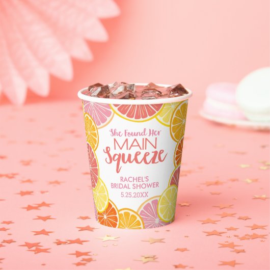 彼女の大切な人 ブライダルシャワー 紙コップ (インサイチュ)