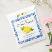 彼女の大切な人 メインスクイーズ レモン ブライダルシャワー フェイバーバッグ (封をした状態)