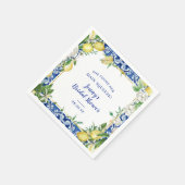 彼女の大切な人　レモン　ブライダルシャワー スタンダードカクテルナプキン (角)