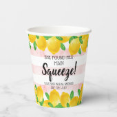 彼女の大切な人 レモン ブライダルシャワー 紙コップ (裏面)