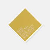 彼女の大切な人 現代の結婚前お茶会 スタンダードカクテルナプキン (角)