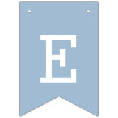 彼女の女の子の男の子ジェンダーは埃っぽいピンクの青を明かす バンティングフラッグ (第3の旗)