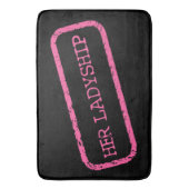 「彼女の女性」 バスマット (正面縦)