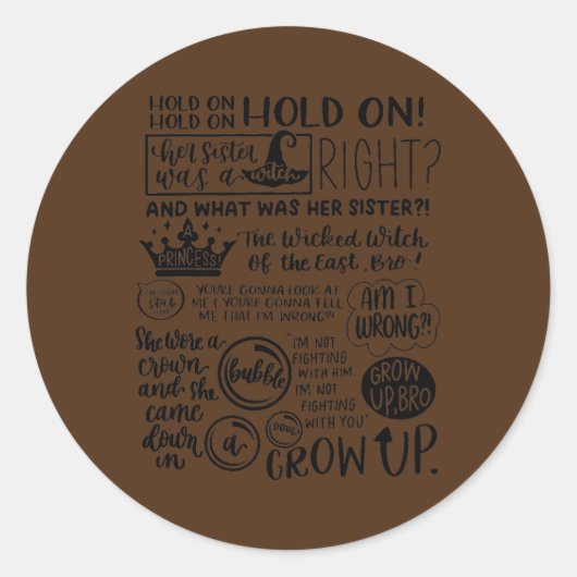 彼女の妹は魔女だった  ラウンドシール (正面)