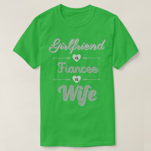 彼女の婚約者の妻 Tシャツ (デザイン正面)