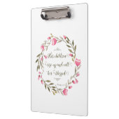 彼女の子供たちが立ち上がって彼女に電話賛美する クリップボード (左)