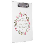 彼女の子供たちが立ち上がって彼女に電話賛美する クリップボード (右)