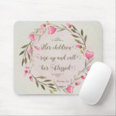 彼女の子供たちが立ち上がって彼女に電話賛美する マウスパッド (マウス)