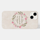 彼女の子供たちが立ち上がって彼女に電話賛美する Case-Mate iPhoneケース (裏面 (横))