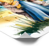 彼女の子供たちが立ち上がる – 女性のためのクリスチャン・ウォールアート ポスター (角)