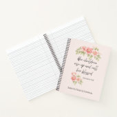 彼女の子供たちは立ち上がって、彼女を幸せな人と呼ぶ ノートブック (内部)