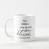 彼女の子供は起こり、彼女を賛美されて電話します コーヒーマグカップ (左)