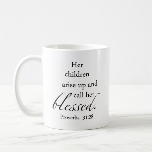 彼女の子供は起こり、彼女を賛美されて電話します コーヒーマグカップ (左)