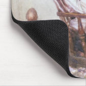 彼女の孤独のバラ色の偶像 マウスパッド (コーナー)