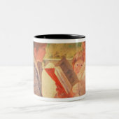 彼女の孫へのCassatt Reading、1888年夫人 ツートーンマグカップ (中央)