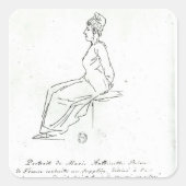 彼女の実行へのMarieアントワネットの方法 スクエアシール (正面)