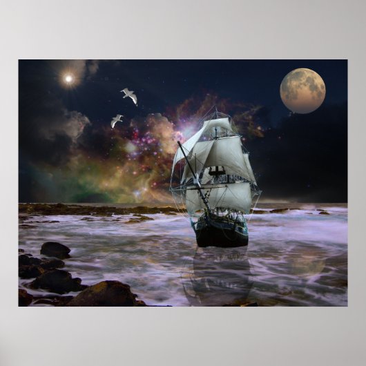 彼女の導く星 ポスター (正面)