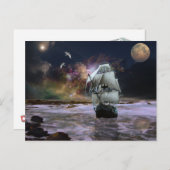 彼女の導く星… ポストカード (正面/裏面)