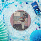 彼女の巨大なガチョウに乗っている20年代のマザー・グース ペーパープレート (パーティー)