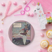 彼女の巨大なガチョウに乗っている20年代のマザー・グース ペーパープレート (パーティー)