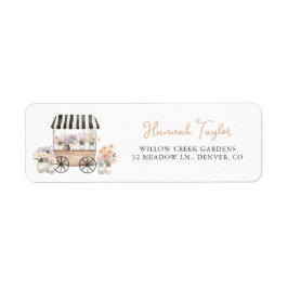 彼女の市場から 花嫁のシャワー アドレス ラベル