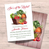 彼女の市場から Farmhouse ブライダルシャワー 招待状