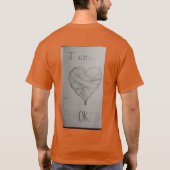 彼女の影 Tシャツ (裏面)