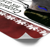 彼女の得ヤギはクレオパトラ！歴史の中で有名なヤギ ポスター (角)