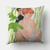 彼女の心のお金 クッション (裏面)