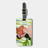 彼女の心のお金 ラゲッジタグ (正面縦)