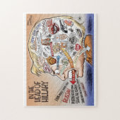 彼女の心のヒラリー・クリントンの部分 ジグソーパズル (縦)