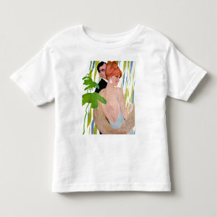 彼女の心の中のお金 トドラーTシャツ