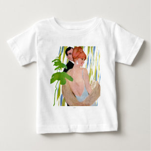 彼女の心の中のお金 ベビーTシャツ