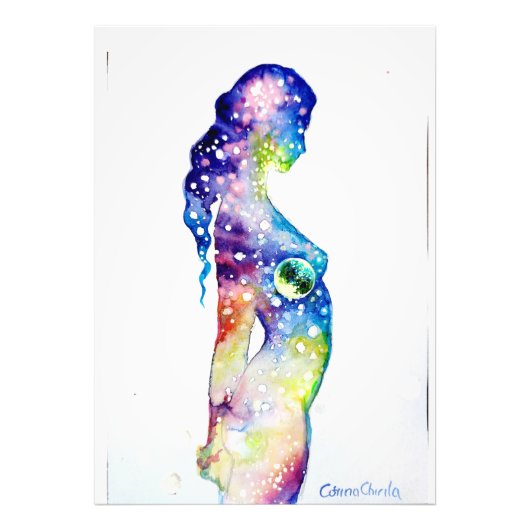 彼女の心の中の宇宙 フォトプリント            (正面)