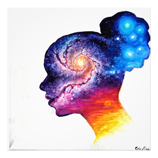彼女の心の中の宇宙 フォトプリント            (正面)