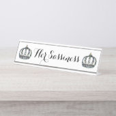 『彼女の恥』 デスクネームプレート (正面)