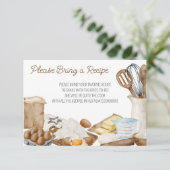 彼女の愛のレシピが見つかった! レシピを添えて 招待状 (スタンド正面)