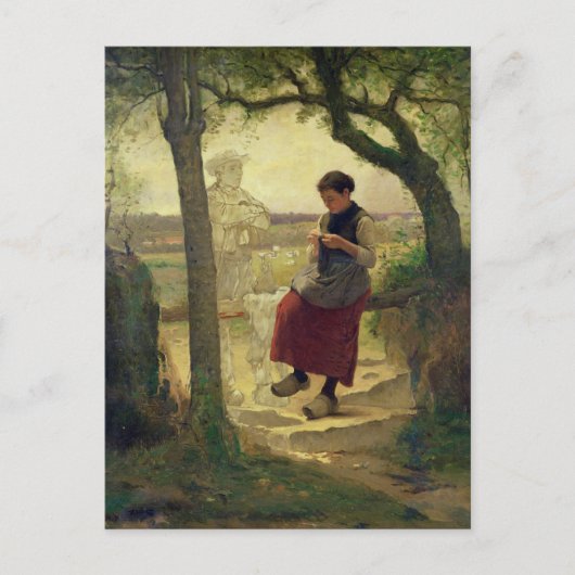 彼女の愛の夢， 1901 ポストカード (正面)