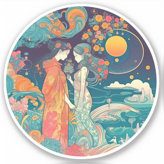 彼女の愛、彼女の方法 シール (正面)