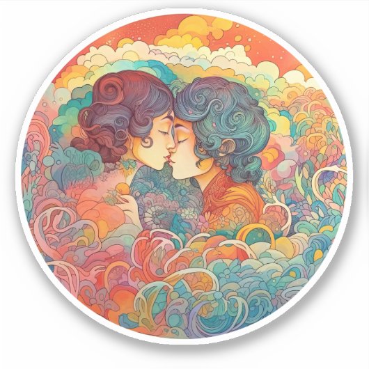 彼女の愛、彼女の方法 シール (正面)