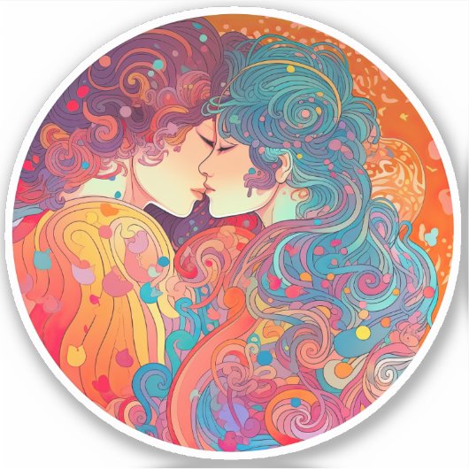 彼女の愛、彼女の方法 シール (正面)