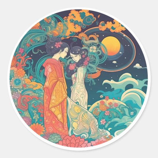 彼女の愛、彼女の方法 ラウンドシール (正面)