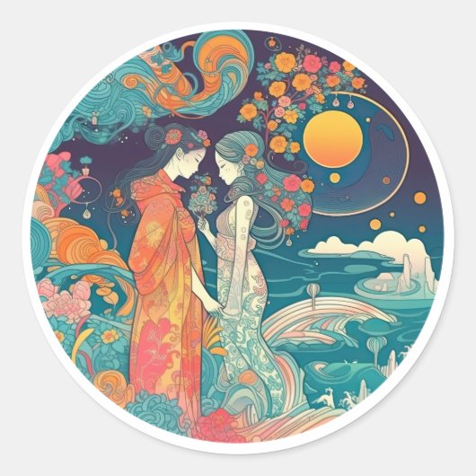 彼女の愛、彼女の方法 ラウンドシール (正面)