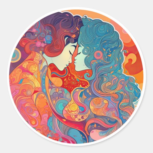 彼女の愛、彼女の方法 ラウンドシール (正面)