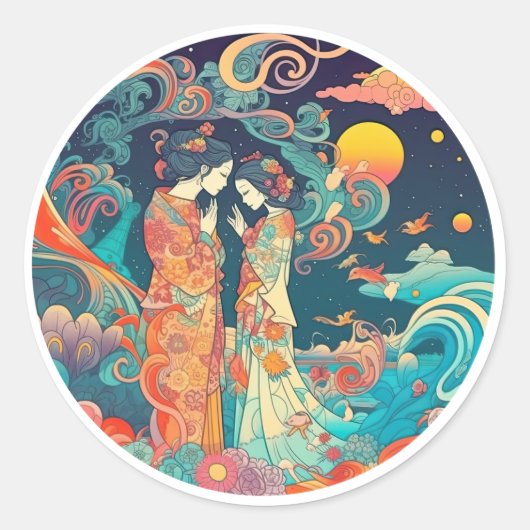 彼女の愛、彼女の方法 ラウンドシール (正面)