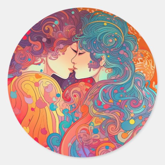 彼女の愛、彼女の方法 ラウンドシール (正面)